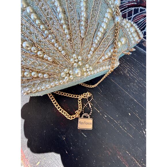 Mary Frances Seaside Beaded Crossbody Handbag - Picture 10 of 11